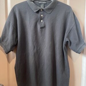 Rough Dress Grey Polo Shirt Made in Canada Classic XL